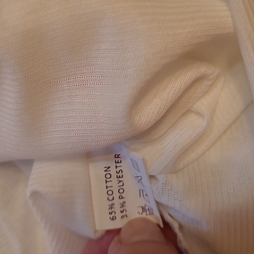 Simply Couture Ivory Crochet Tunic - Picture 9 of 11
